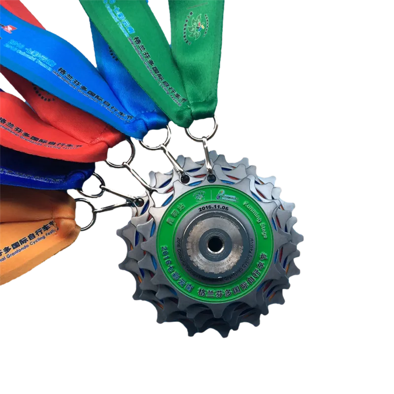 Assembled Cycling Medal