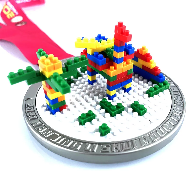 Coffret de médailles LEGO en plastique