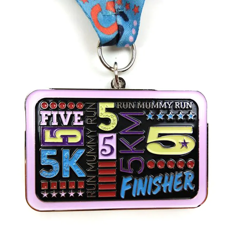 Finišerská medaile z běhu 5K Run Mummy Run Medal
