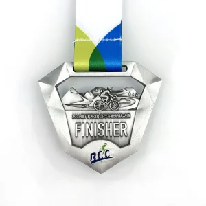 Custom Virtual Cycling Medal Design