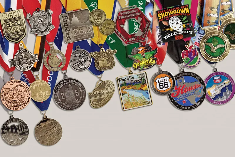Prilagojena nagrada za medaljo Color Spray