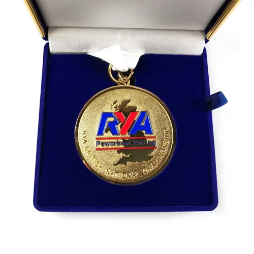 Custom Championship Award Medal Velvet Box Packing