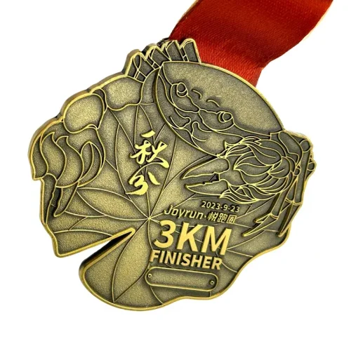 3 KM Running Finisher Medal