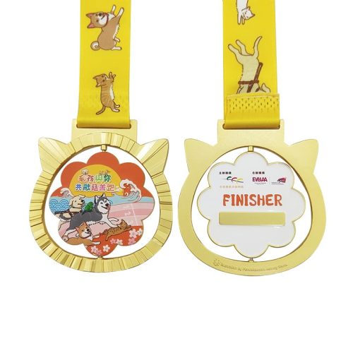 Médaille de course Custom House Pet Sports