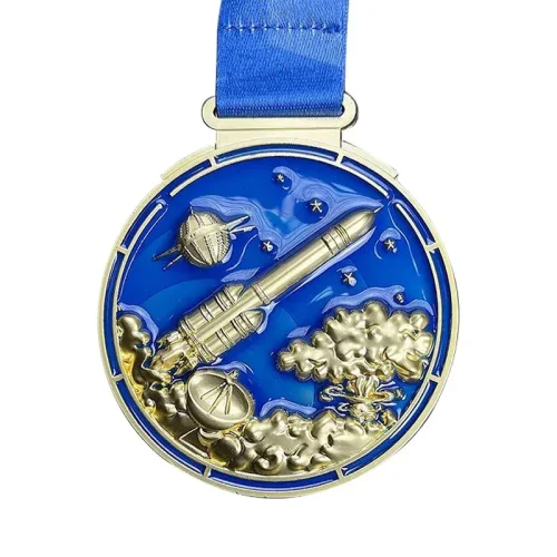 Design di medaglie per eventi di maratona online