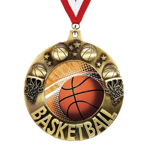 Médailles de basket-ball personnalisées