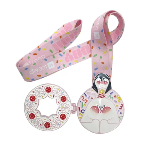 Customized Virtual Run Flipping Medal