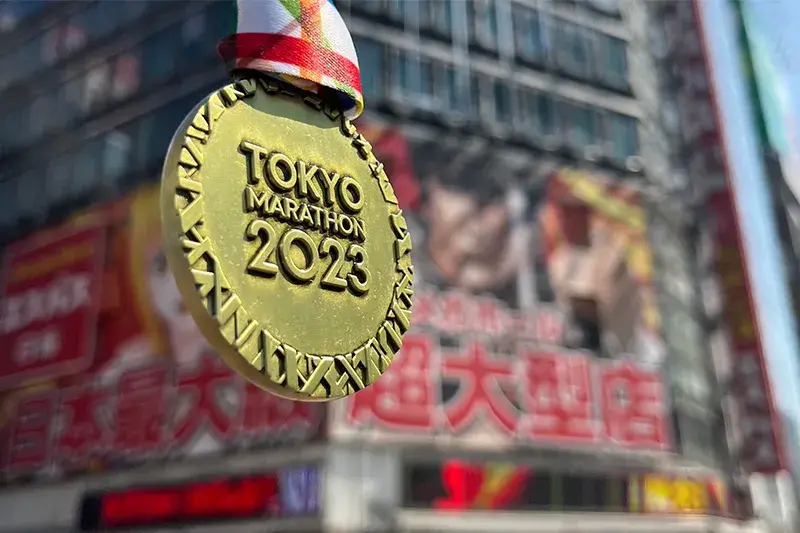 Tokyo Marathon Medals