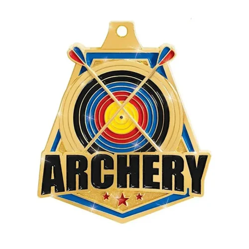 Archery Club Winner Award Soft Enamel Medals Design