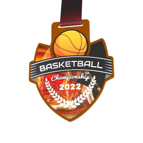 Custom Basketball Medallions for Schools