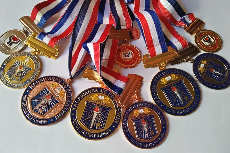 Custom School Medal Design and Manufacturing