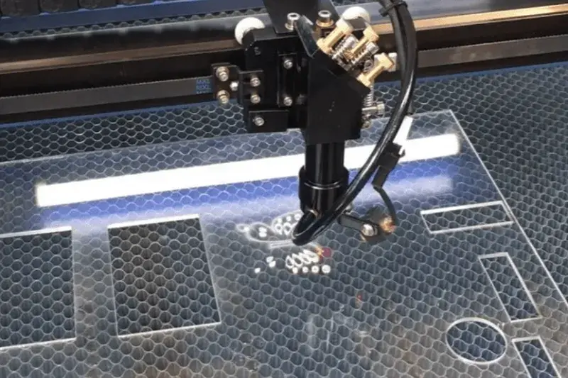 Acrylic Medal Cutting