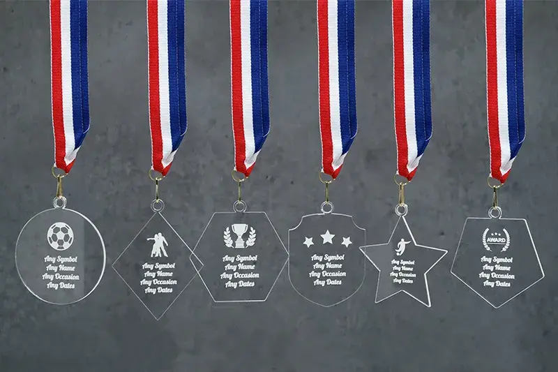 Acrylic Medal