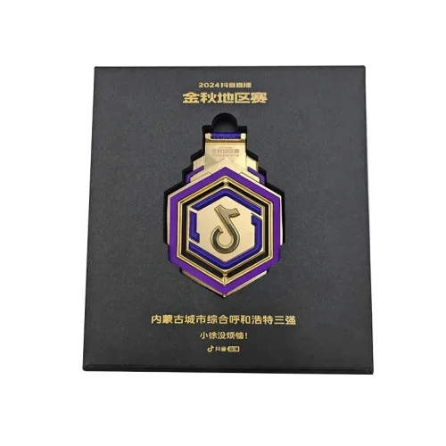 Personalized Tiktok Award Medal with Engraved Signage
