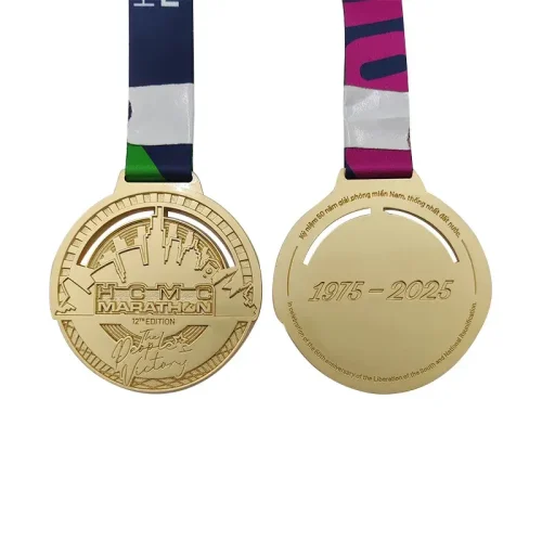 Médaillon du prix du marathon du 50e anniversaire
