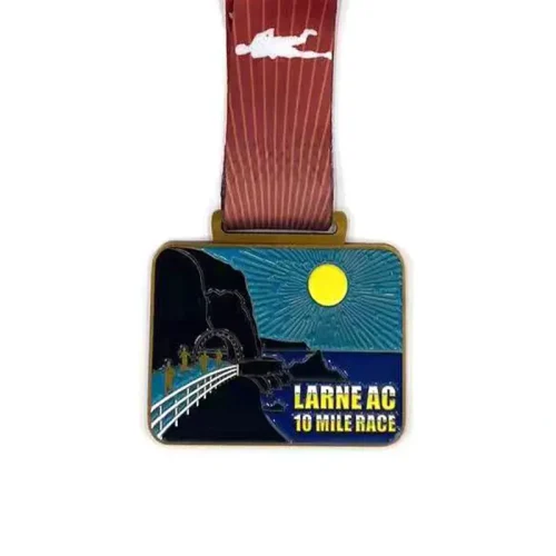 Prix personnalisé pour la peinture de la course de 10 miles