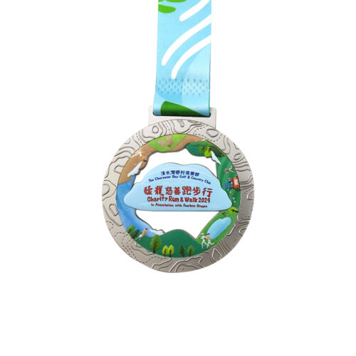 UV Printed Medals Covered Protective Coating