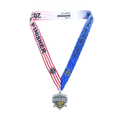 5K Run Chalie Color Spraying Awards Medal