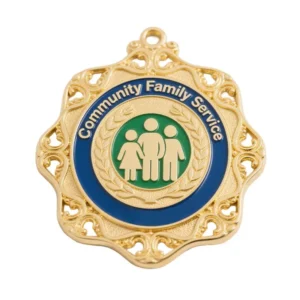 Bespoke Communtiy Serving Stock Medal