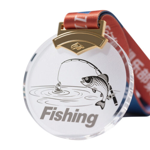 Bulk Acrylic Medals for Fishing Clubs