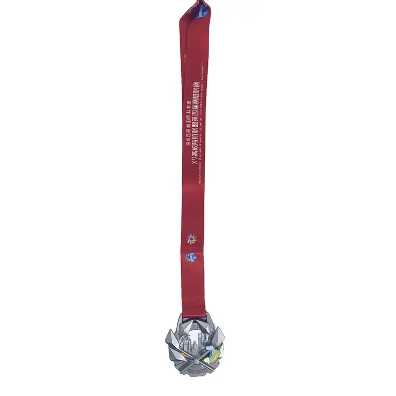 3D Customization Rowing Medal with Movable Paddle Board