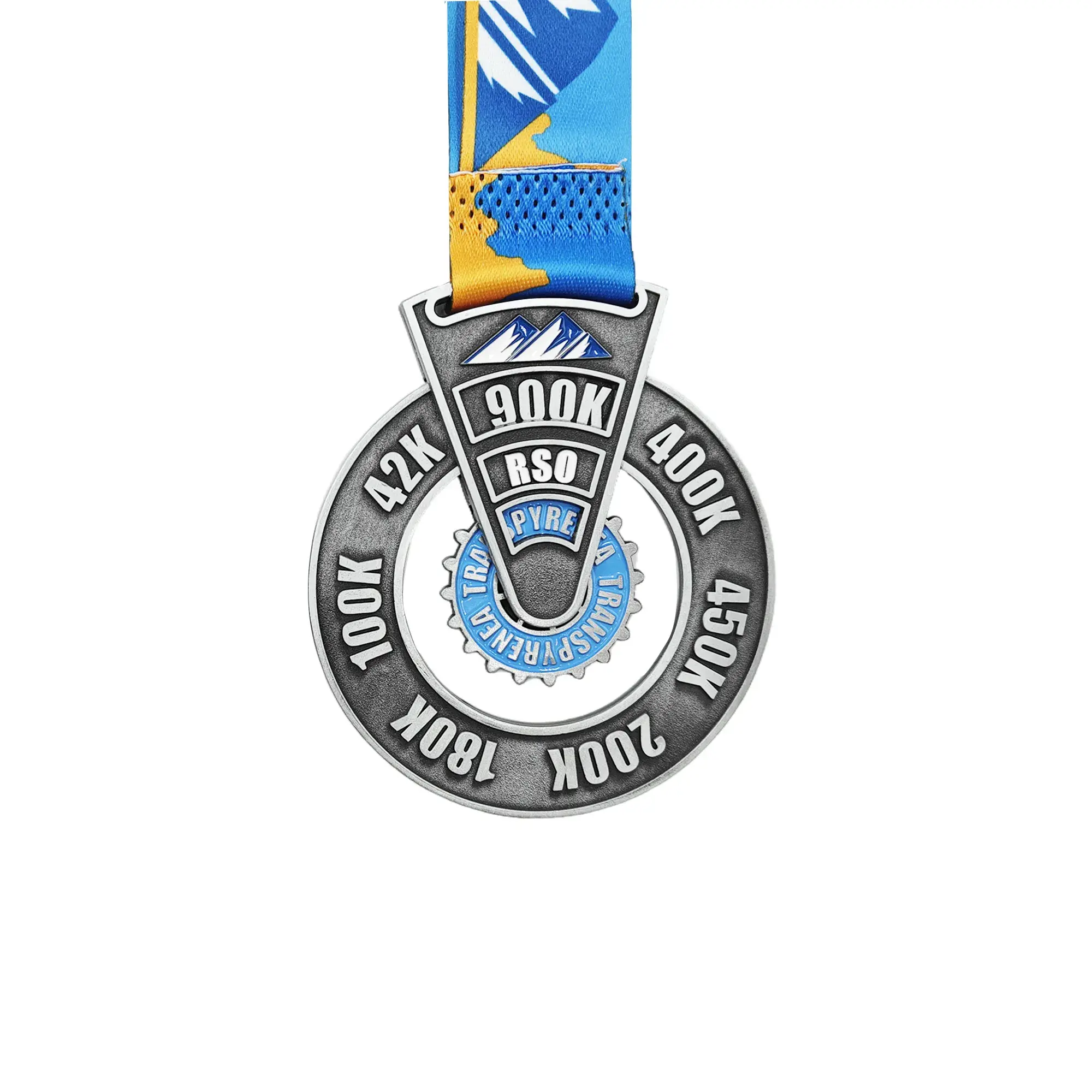 Spin Transpyrenea Climbing Finisher Medal