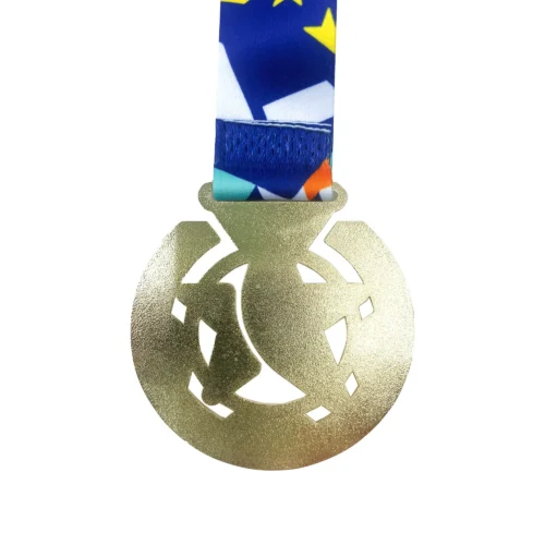 Zinc Alloy Blasting PowerLifting Championship Award Medal